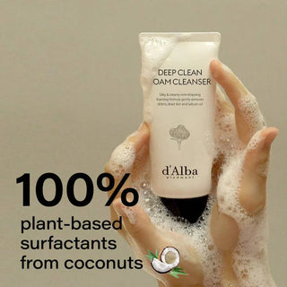 D'ALBA White Truffle Deep Clean Foam Cleanser 80mL - Kbeauty Canada