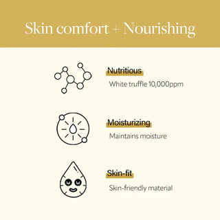 D'ALBA White Truffle Nourishing Treatment Mask (25mL x 5 packs) - Kbeauty Canada