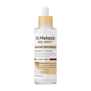 Dr.Melaxin PEEL SHOT EXFOLIATING WHITE RICE AMPOULE 80ML - Kbeauty Canada