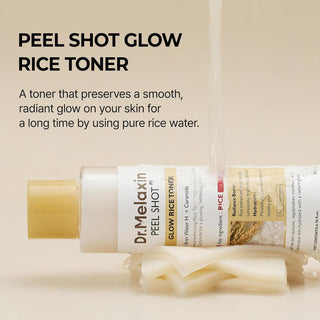 Dr.Melaxin PEEL SHOT GLOW RICE TONER 200ML - Kbeauty Canada