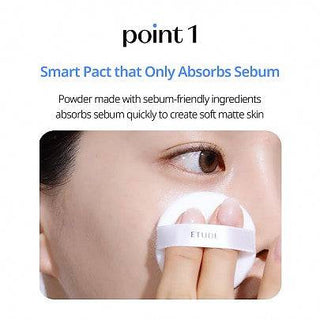 ETUDE Sebum Soak Pact 9.5g - Kbeauty Canada