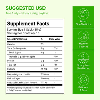 FOODOLOGY Collagen Centella Jelly 10 pouch