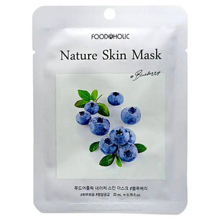 Foodaholic Nature Skin Mask Blueberry (10 pcs) - Kbeauty Canada