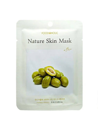 Foodaholic Nature Skin Mask Olive (10 pcs) - Kbeauty Canada