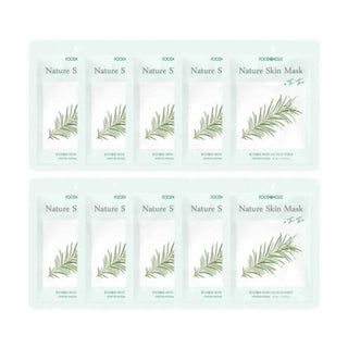 Foodaholic Nature Skin Mask Tea Tree (10 pcs) - Kbeauty Canada