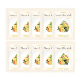 Foodaholic Nature Skin Mask Vitamin (10 pcs) - Kbeauty Canada