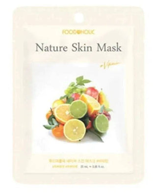 Foodaholic Nature Skin Mask Vitamin (10 pcs) - Kbeauty Canada
