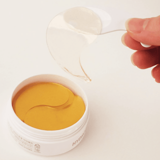Foodaholic Hydrogel Eyepatch Gold | For Dark Circles and Under-Eye Spots - Kbeauty Canada