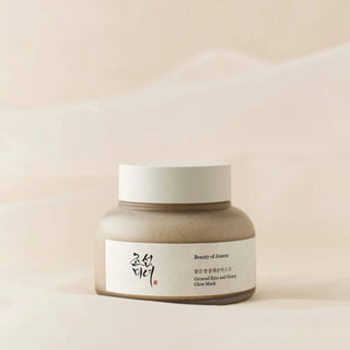 Beauty of Joseon Ground Rice and Honey Glow Mask in a 150mL jar, showcasing the creamy face mask with rice and honey ingredients.