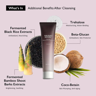 HARUHARU WONDER Black Rice Moisture 5.5 Soft Cleansing Gel 100mL - Kbeauty Canada