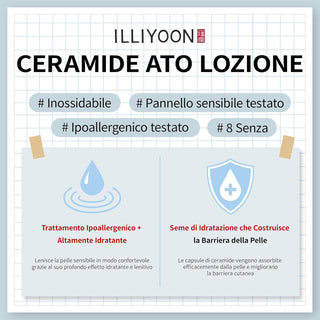 ILLIYOON Ceramide Ato Lotion 350mL - Kbeauty Canada