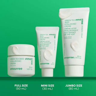 INNISFREE Green Tea Seed Hyaluronic Acid Cream 50mL - Kbeauty Canada