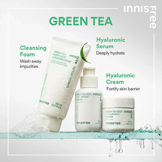 INNISFREE Green Tea Seed Hyaluronic Acid Serum 80mL - Kbeauty Canada