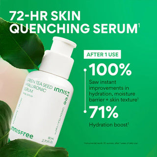 INNISFREE Green Tea Seed Hyaluronic Acid Serum 80mL - Kbeauty Canada