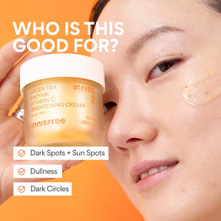 INNISFREE Vita C Green Tea Enzyme Brightening Cream 50m