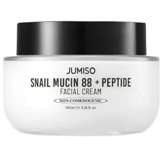 JUMISO Snail Mucin 88 + Peptide Cream 100ml jar packaging on a clean background