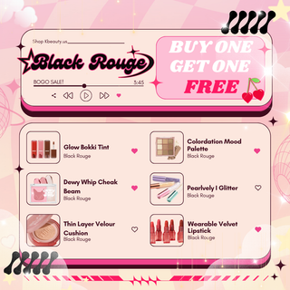 KBeauty_USA_BOGO_buy_one_get_one_sale_event_on_Black_Rouge