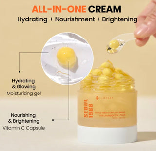 KSECRET Seoul 1988 Capsule Cream : Niacinamide 5% + Yuja - Kbeauty Canada