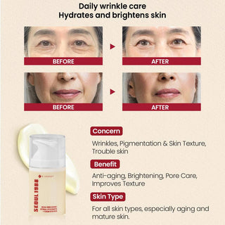 KSECRET SEOUL 1988 CREAM: Retinal Liposome 1% + Fermented Rice 50mL - Kbeauty Canada