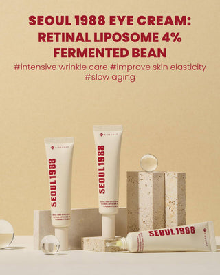 KSECRET Seoul 1988 Eye Cream: Retinal Liposome 4% + Fermented Bean 30mL - Kbeauty Canada