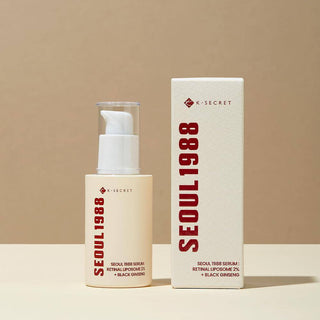 KSECRET Seoul 1988 SERUM: Retinal Liposome 2% + Black Ginseng 30mL - Kbeauty Canada