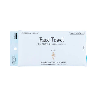 La Bella CICIBELLA Cotton Face Towel 60 Sheets