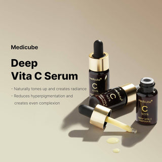 MEDICUBE Deep Vita C Ampoule 2.0, 3x10g - Kbeauty Canada