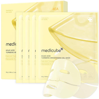 MEDICUBE Kojic Acid Tumeric Brightening Gel Mask (1ea) - Kbeauty Canada