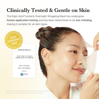 MEDICUBE Kojic Acid Tumeric Night Wrapping Mask 75mL - Kbeauty Canada