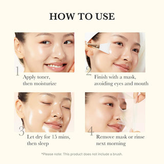 MEDICUBE Kojic Acid Tumeric Night Wrapping Mask 75mL - Kbeauty Canada