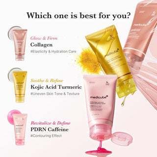 MEDICUBE PDRN Pink Caffeine Night Wrapping Mask - Kbeauty Canada