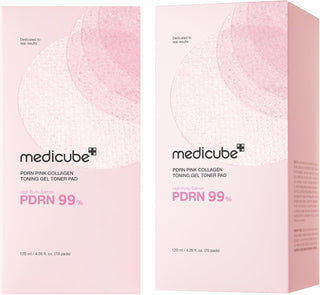 MEDICUBE PDRN Pink Collagen Gel Toner Pad 120mL (70 Pads) - Kbeauty Canada