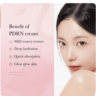 MEDICUBE PDRN Pink Hyaluronic Moisturizing Cream 50mL - Kbeauty Canada