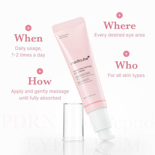MEDICUBE PDRN Pink Peptide Eye Cream 30mL - Kbeauty Canada