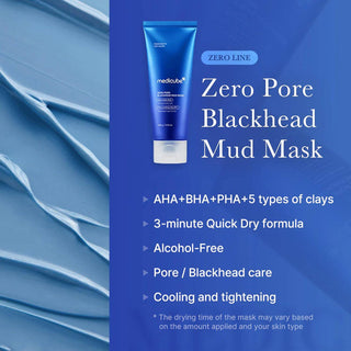 MEDICUBE Zero Pore Blackhead Mud Mask 100g - Kbeauty Canada
