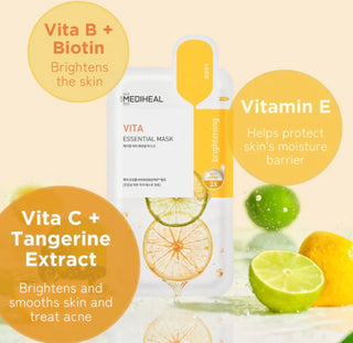 MEDIHEAL Vita Essential Mask 24mL (1ea) - Kbeauty Canada