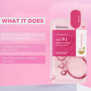 MEDIHEAL The I.P.I Brightening Ampoule Mask 25mL (1ea) - Kbeauty Canada
