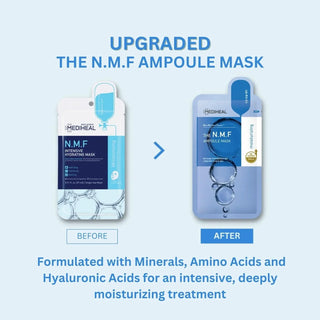 MEDIHEAL The N.M.F Ampoule Mask 27mL (1ea) - Kbeauty Canada