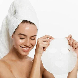 Mediheal The N.M.F Ampoule Mask face sheet mask with hydrating serum in a 27mL package, designed for deep moisture.