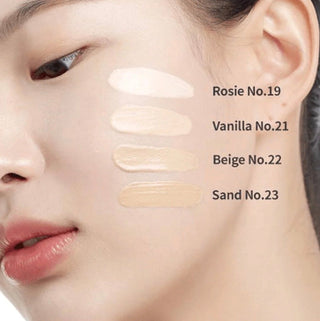 MISSHA M Perfect Blanc BB Cream in beige No.22, smooth beige formula in a tube with a pump dispenser for radiant skin.