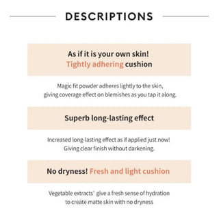 MISSHA Magic Cushion Cover Lasting 15g