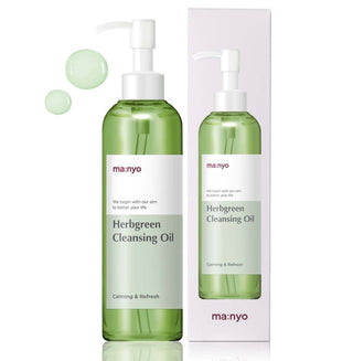 ma:nyo Herb Green Cleansing Oil 200mL - Kbeauty Canada