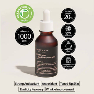 Mary&May Idebenone + Blackberry Complex Serum - Kbeauty Canada