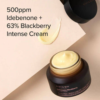Mary&May Idebenone + Blackberry Intense Cream - Kbeauty Canada