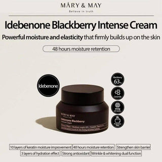 Mary&May Idebenone + Blackberry Intense Cream - Kbeauty Canada
