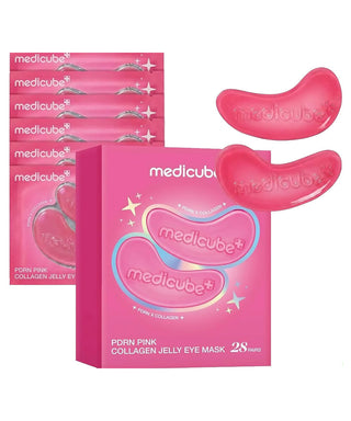 Medicube PDRN PINK COLLAGEN JELLY EYE MASK (28 POUCH) - Kbeauty Canada