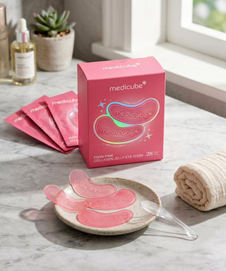 Medicube PDRN PINK COLLAGEN JELLY EYE MASK (28 POUCH) - Kbeauty Canada