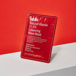 BY WISHTREND Natural Vitamin 21.5% Enhancing Sheet Mask (1ea) - Kbeauty Canada