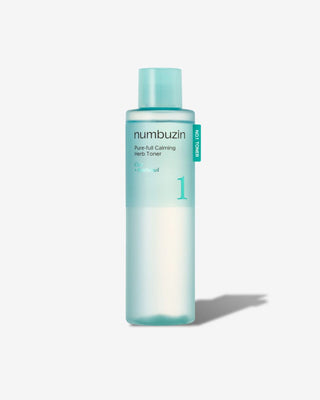 Numbuzin No.1 Pure-Full Calming Herb Toner (300ml) - Kbeauty Canada