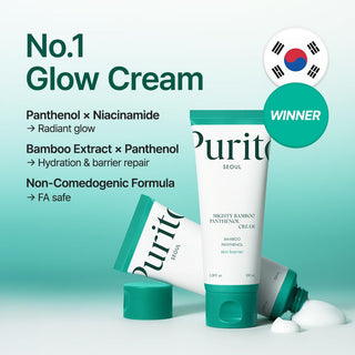 PURITO SEOUL Mighty Bamboo Panthenol Cream 100mL - Kbeauty Canada